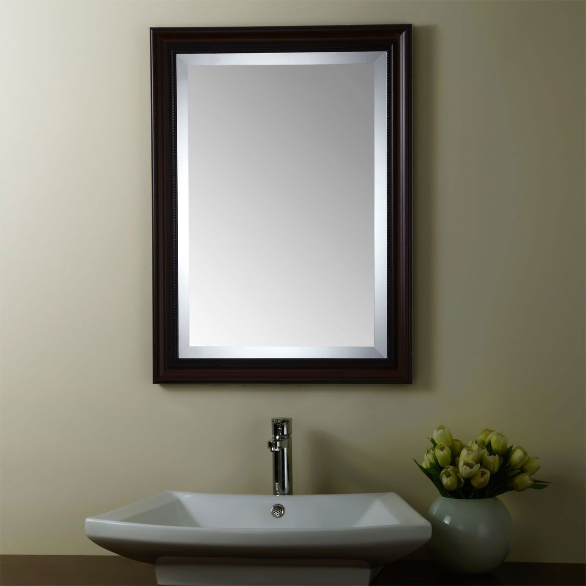 Reversible Antique Wall Mirror/24 Inch x 32 Inch (YJ-650H)