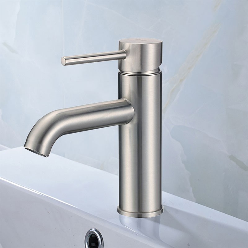 Basin&Sink Faucet - Brass in Brushed Nickel (81H13-BN)