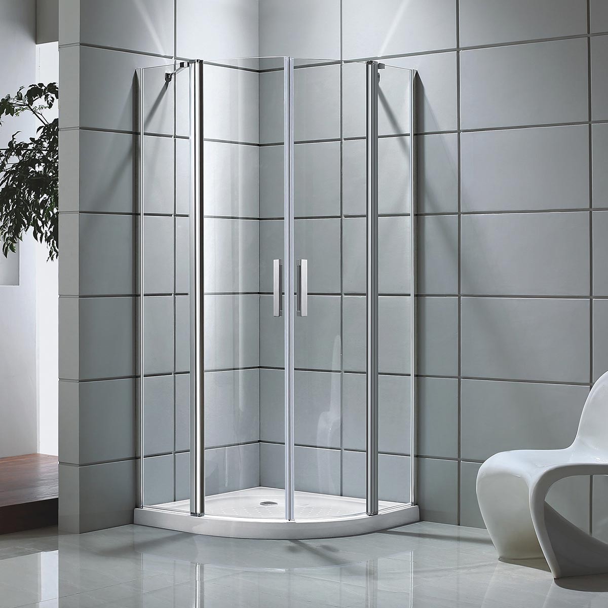 35 x 35 x 75 In. Shower Enclosure (DK-D501-90)