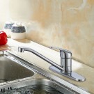 Chrome Finished Brass Kitchen Faucet (82H23-CHR-S)