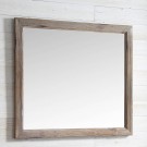 42 x 36 In Bath Vanity Décor Mirror with Fir Wood Frame (DK-WH9342-SW)