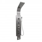 Brushed Stainless Steel Thermostatic LED Shower Panel System (LYB-5517-L)