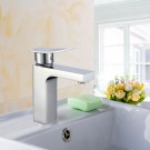 Basin&Sink Faucet - Single Hole Single Lever - Brass with Chrome Finish (81H36-CHR-006)