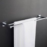 Double Towel Bar 24 Inch - Chrome Brass (80848)