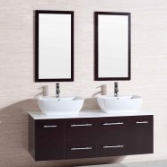 60 In. Wall Mount Bathroom Vanity Set (DK-T9146-SET)