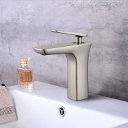 Basin&Sink Faucet - Brass with Brushed Finish (YDL-T13BN)