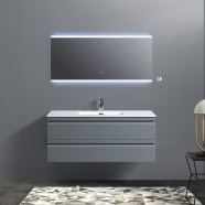 48 In. Wall Mount Vanity Set with LED Mirror (ZRW1200GR-SET)
