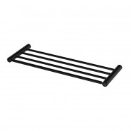 Towel Shelf  23.6 Inch - Matte Black Stainless Steel (OD80612B)