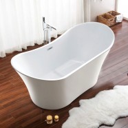 71 In Freestanding Bathtub - Acrylic White (DK-SLD-YG864)