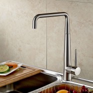 Decoraport Kitchen Faucet - Brass with Chrome Finish (YDL-1055)