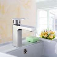 Basin&Sink Faucet - Single Hole Single Lever - Brass with Chrome Finish (81H36-CHR-006)