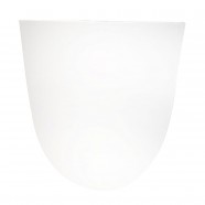 PP White Front Round Closed Soft Close Toilet Seat with Cover (DK-CL-059)