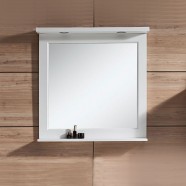 31 x 31 In. Freestanding Bathroom Vanity Mirror (DK-672800W-M)