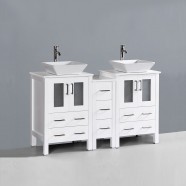 60 In. Freestanding Bathroom Vanity (DK-T9161-60W-V)