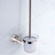 Toilet Brush Holder - Anti-oxidant Aluminum Alloy(60594)  