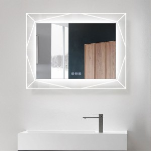 Rectangle Frameless Bathroom, Frameless Vanity Mirror Canada