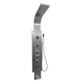 Brushed Stainless Steel Thermostatic LED Shower Panel System (LYB-5517-L)