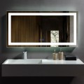 DECORAPORT 48 x 24 Inch LED Bathroom Mirror with Touch Button, Anti Fog, Dimmable, Vertical & Horizontal Mount (D209-4824)