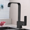 Kitchen Faucet - Brass with Matte Black Finish (82H08G-MB)