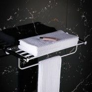 Towel Shelf 24 Inch - Chrome Brass (80700)