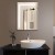 24 x 32 In Vertical LED Bathroom Silvered Mirror with Touch Button (YJ-2068H)