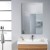 36 x 24 In. Wall-mounted Rectangle Bathroom Mirror (DK-OD-B083A)