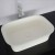 White Rectangular Artificial Stone Above Counter Bathroom Vessel Sink (DK-HB9030)