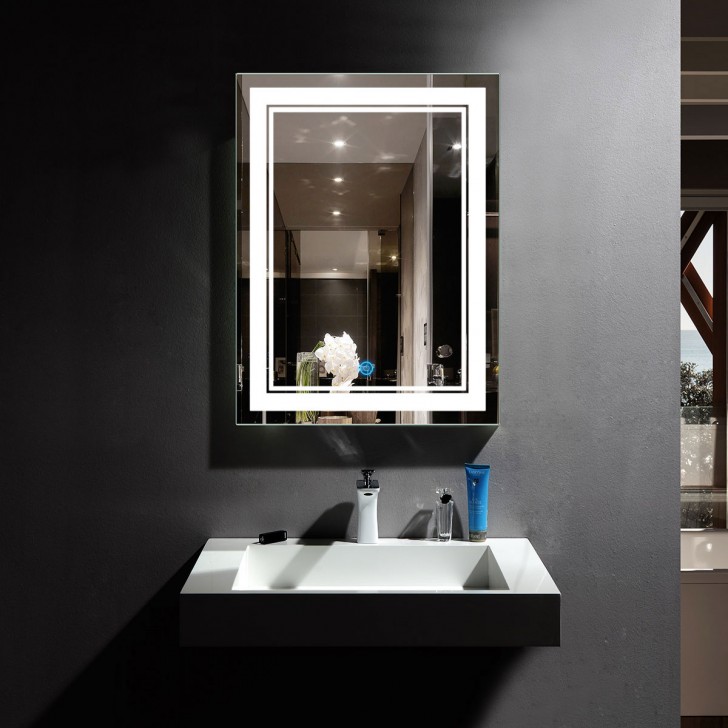 Or Dcorative châssis métallique de forme octogonale Salle de bains aux murs  en miroir - Chine Chambre à coucher, un immense miroir Miroir
