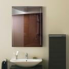 24 x 18 po Miroir Mural Salle de Bain Classique Rectangulaire sans Cadre - Accrochage Vertical (DK-OD-B048C)