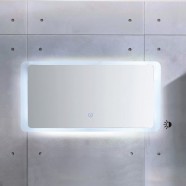 48 x 24 po Miroir à LED avec bouton tactile (ML1380-M)