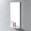 16 x 32 po Miroir pour vanité salle de bain avec étagère (MS400A-M)