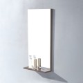 16 x 32 po Miroir pour vanité salle de bain avec étagère (MS400D-M)