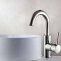 Robinet de Lavabo&Vasque - Simple Trou Simple Levier - Laiton Fini Chrome (5310A)