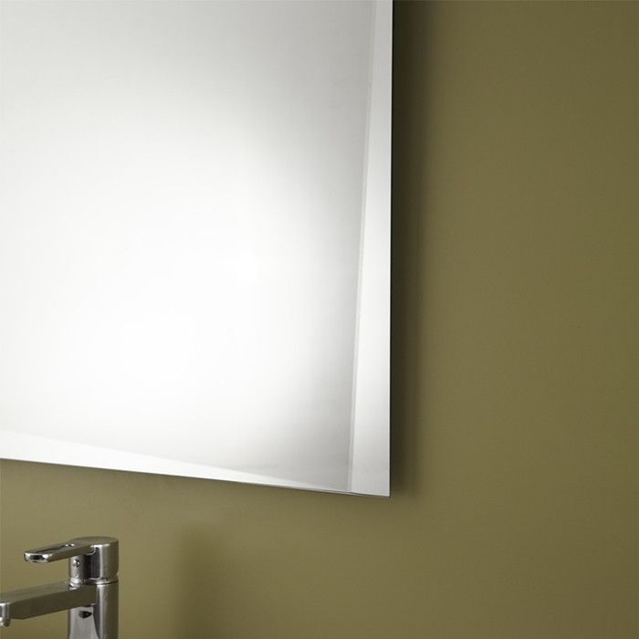 Framed Bathroom Silvered Mirror